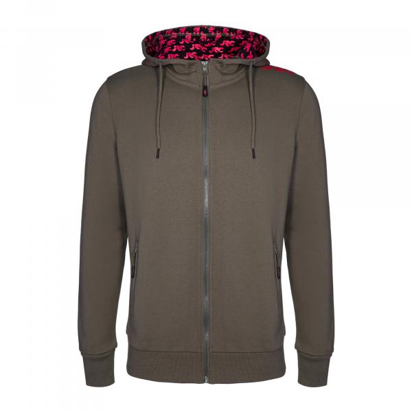 Bluza wędkarska męska JRC Zipped Hoody Green