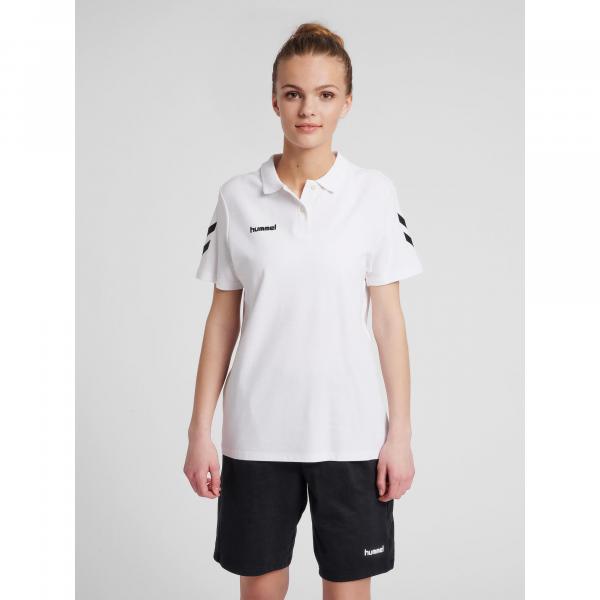 Koszulka tenisowa polo damska Hummel Go Cotton Polo Woman