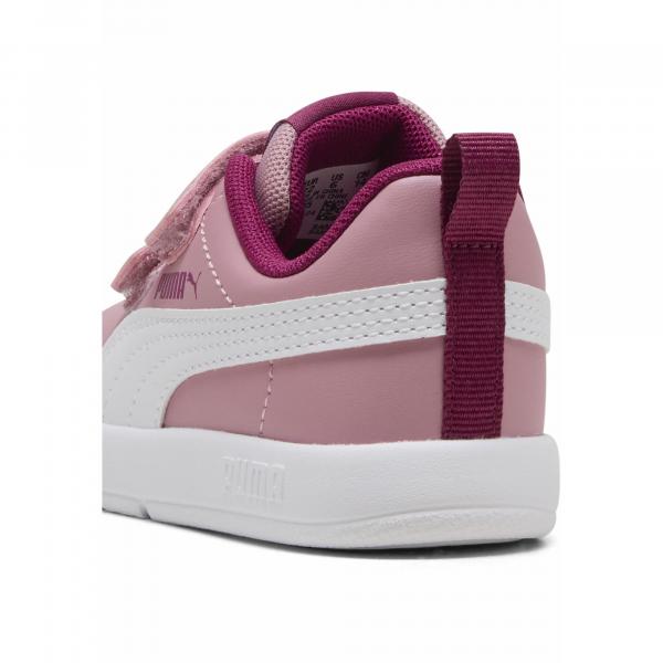 Sneakersy dla małych dzieci Courtflex V3 PUMA Poised Pink White Berry