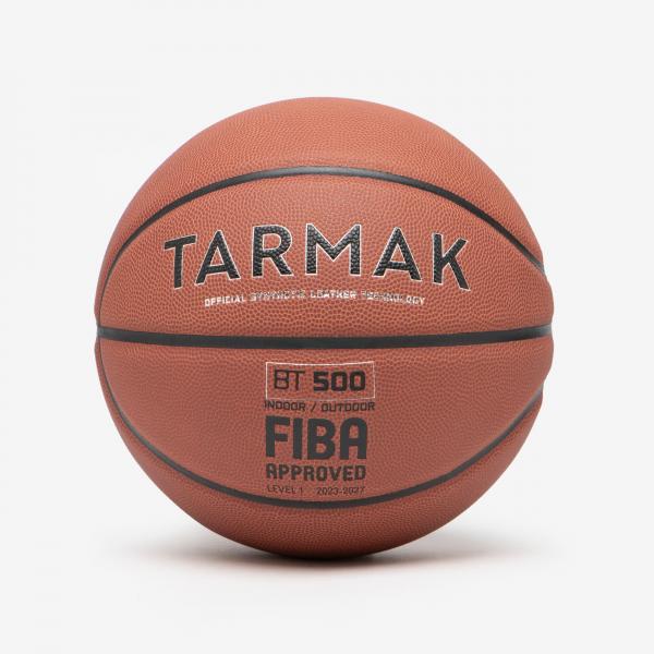 Piłka do koszykówki Tarmak BT500 FIBA rozmiar 7