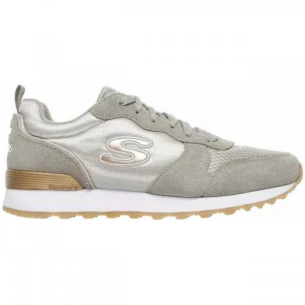 Buty na co dzień damskie SKECHERS RETROS OG 85 GOLDN GURL zamsz