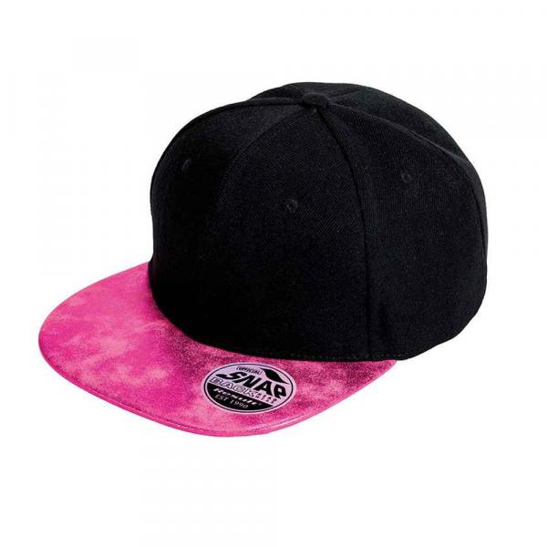 Bronx Glitter Flat Peak Snapback Cap