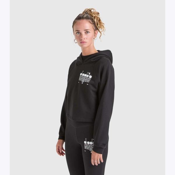 Bluza damska DIADORA L. HOODIE CROP MANIFESTO L