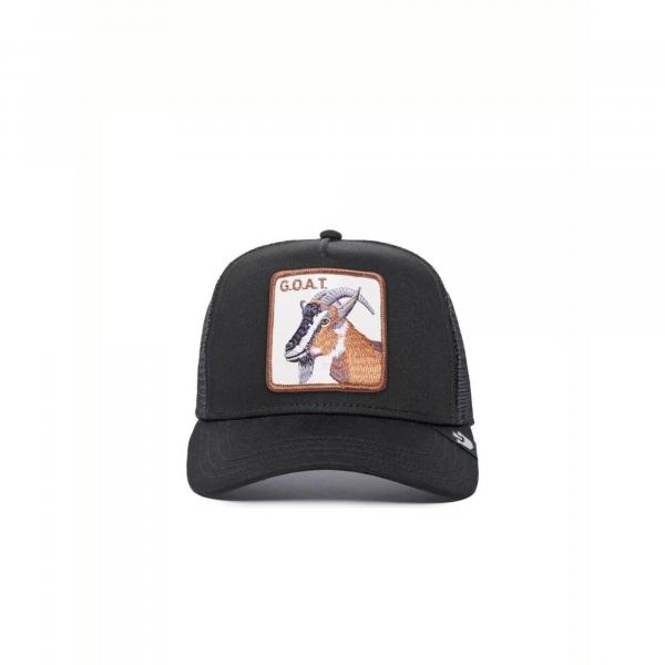 Czapka z daszkiem Goorin Bros. The Goat Black Trucker 101-0385-BLK
