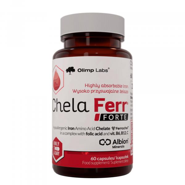 Żelazo Olimp Chela-Ferr® Forte - 60 Kapsułek