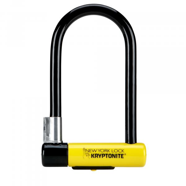 Dorosły zamek rowerowy Kryptonite New York Lock czarny