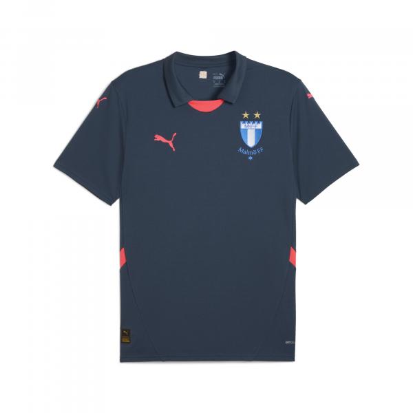 Męska koszulka wyjazdowa Malmö FF PUMA Dark Night Fire Orchid Blue Red