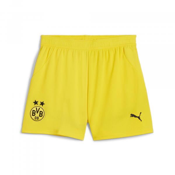 Damskie szorty Borussia Dortmund 24/25 PUMA Faster Yellow Black