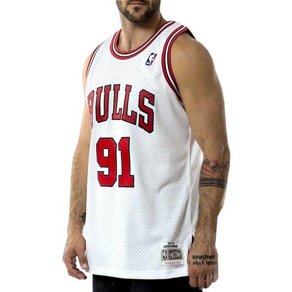 Koszulka męska do koszykówki Mitchell & Ness Chicago Bulls NBA Dennis Rodman