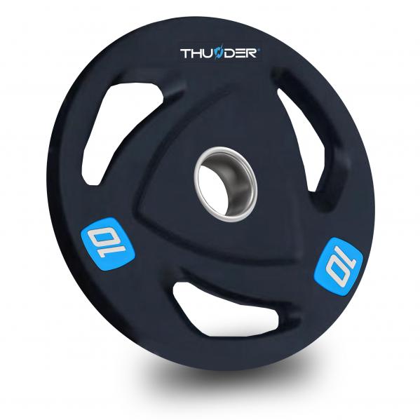 Obciążenie olimpijskie do treningu siłowego Thunder OLYMPIC-PLATE-10kg / 51 mm