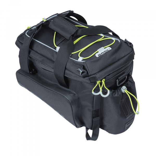 Torba na bagaż Miles XL Pro, czarno-limonkowa