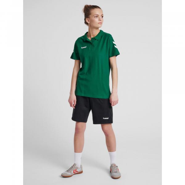 Koszulka tenisowa polo damska Hummel Go Cotton Polo Woman