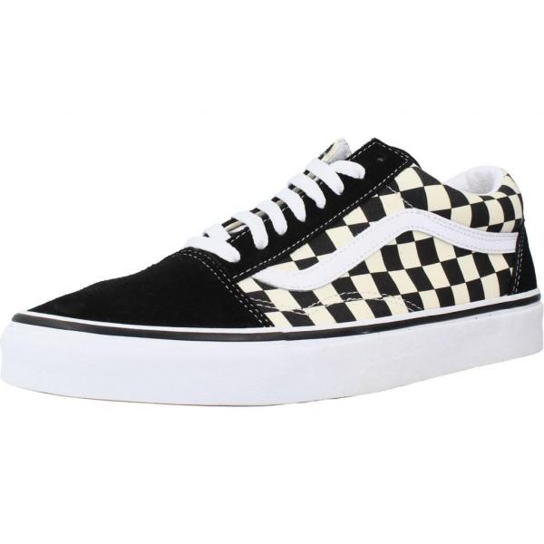 Tenisówki Vans Model Old Skool Primary Check Kolor Czarny