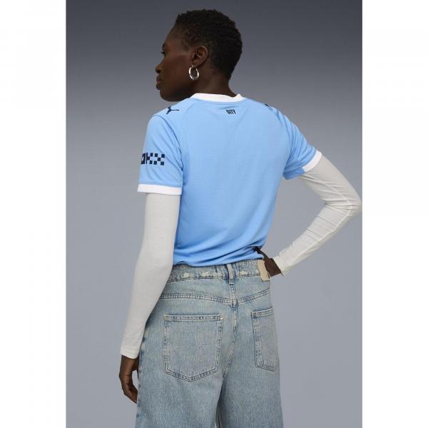 Damska koszulka domowa Manchester City 25/26 PUMA Team Light Blue White