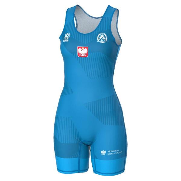 Trykot zapaśniczy damski EXTREME HOBBY Reprezentacja ZAPASY Polska