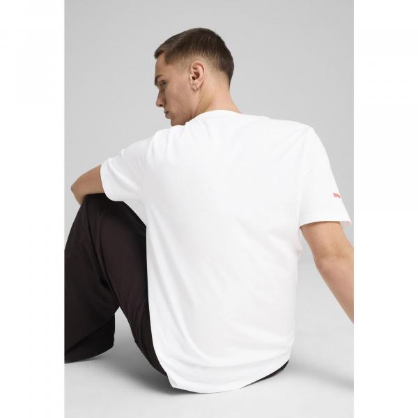 Męska koszulka F1® Essentials z logo PUMA White