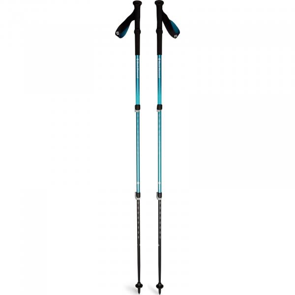 Kije aluminiowe Black Diamond Trail Back Trekking Poles - creek blue
