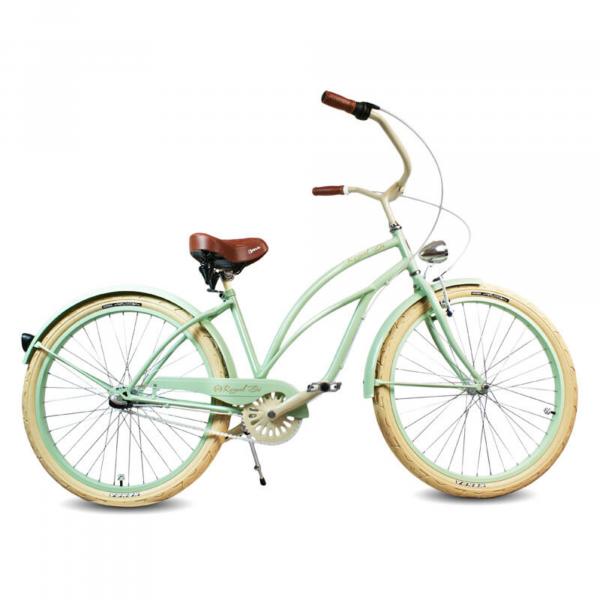 Rower Beach Cruiser Miejski Damski 18,5\