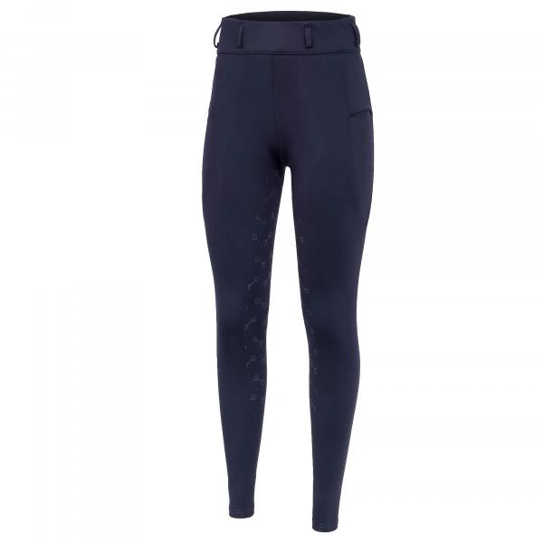 Legginsy jeździeckie damskie EQUESTRIAN QUEEN Salford 25SS z pełnym lejem