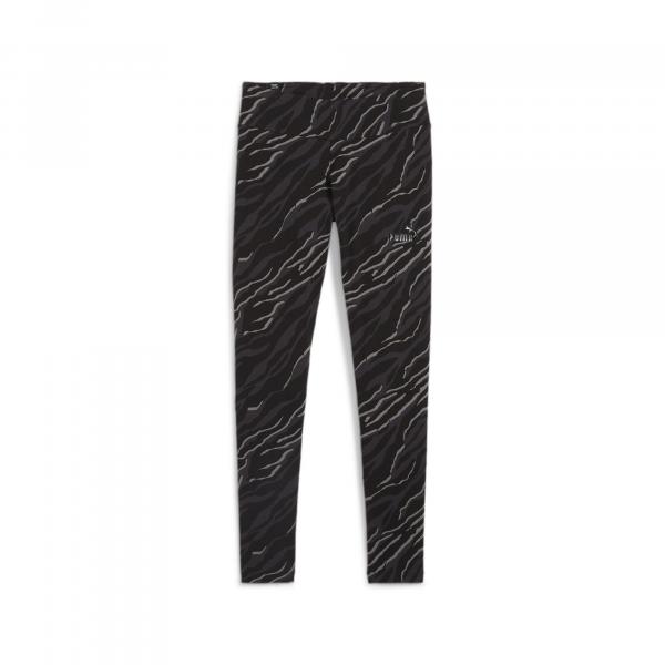 Damskie legginsy z grafiką ESS+ ANIMAL PUMA Black