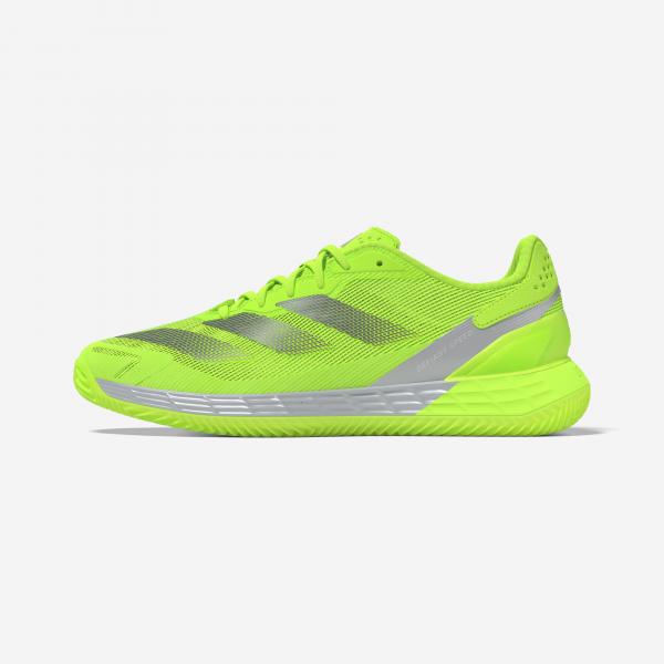 Chaussures de tennis femme terre battue - Defiant speed jaune