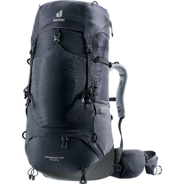 Plecak trekkingowy damski Deuter Aircontact Lite 45 + 10 SL - black/graphite