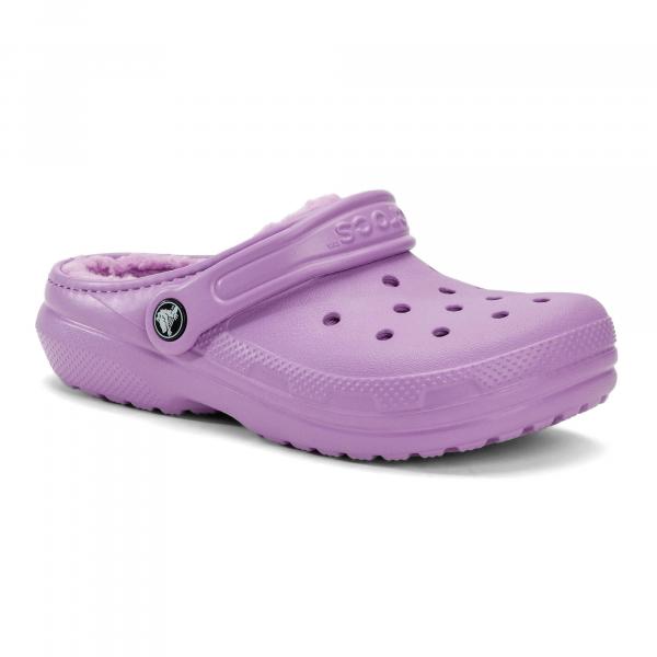 Klapki dziecięce Crocs Classic Lined