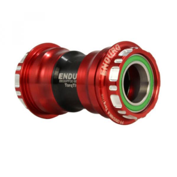 Wspornik dolny Enduro Bearings TorqTite BB A/C SS-PF30-24mm-Red