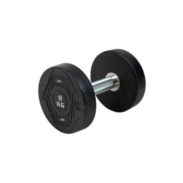 Hantle okrągłe - Gumowe 1 szt. 8 kg