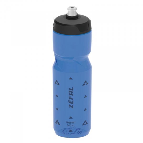 Bidon Zefal Sense Soft 80 Bottle - Translucent Blue 0,80L