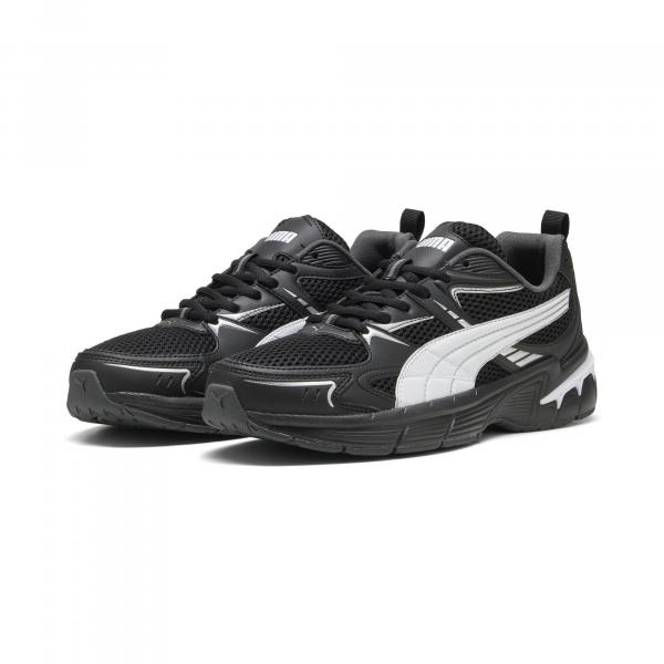 Sneakersy unisex Milenio Tech 2000 PUMA Black White Silver Metallic