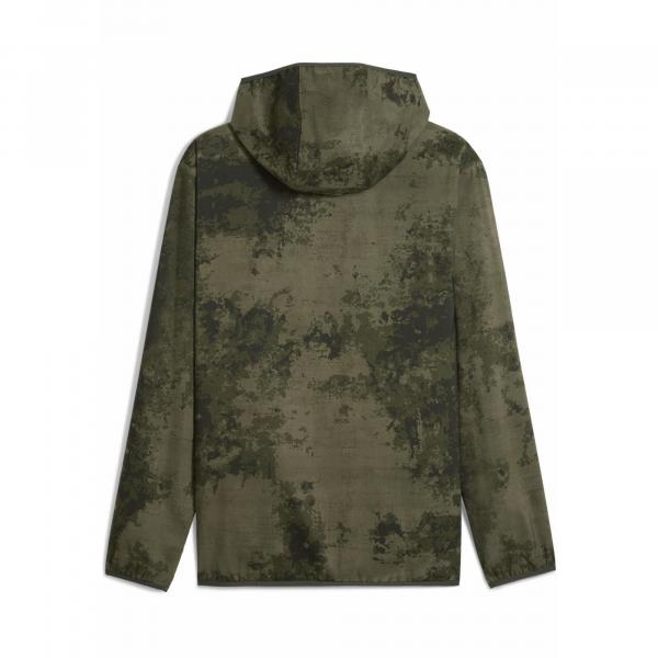 Męska kurtka TAD ESSENTIALS AOP PUMA Dark Olive Green