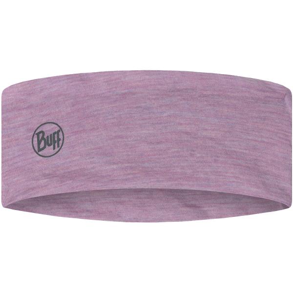 Opaska BUFF MERINO LIGHTWEIGHT HEADBAND SOLID PANSY