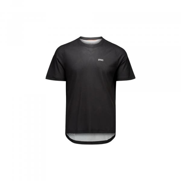 Koszulka rowerowa męska POC Motion Air czarna - XL