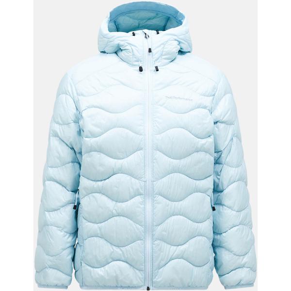 Kurtka Peak Performance puchowa męska Helium Down Hood Jacket niebieska - L