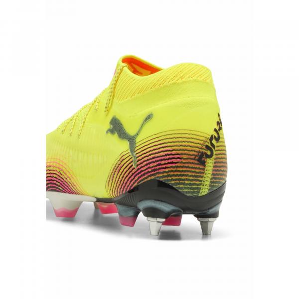 Buty piłkarskie FUTURE 8 ULTIMATE MxSG PUMA Yellow Alert Black Sun Struck Pink