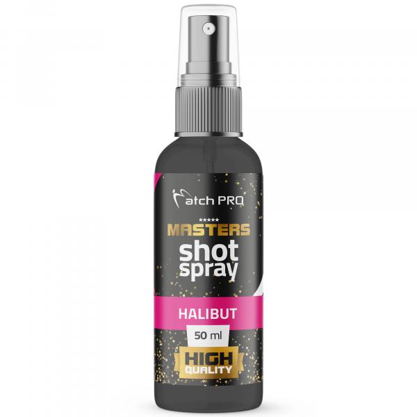 Spray Dodatek Do Przynęt Kulek Matchpro Masters Shot Halibut 50Ml