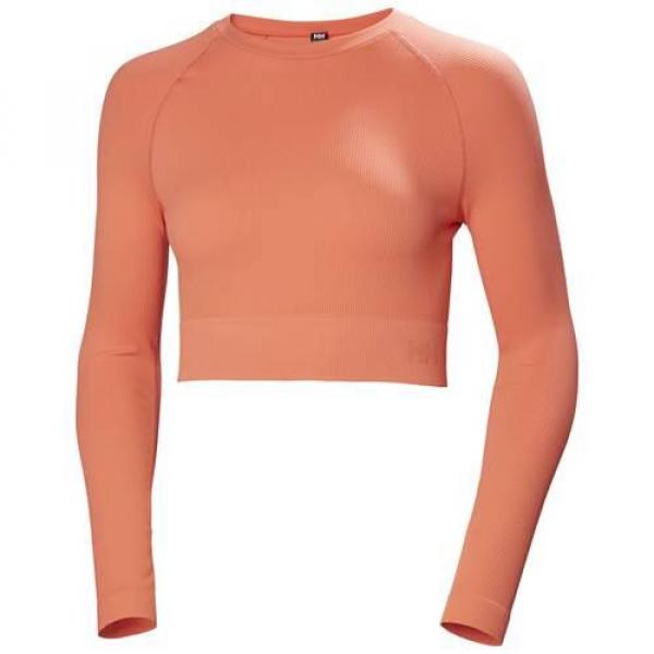 Koszulka sportowa damska Helly Hansen Allure Seamless Crop Ls Top