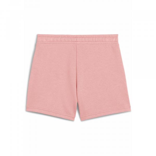 Młodzieżowe szorty ESS z małym logo No. 1 PUMA Pink Fruit