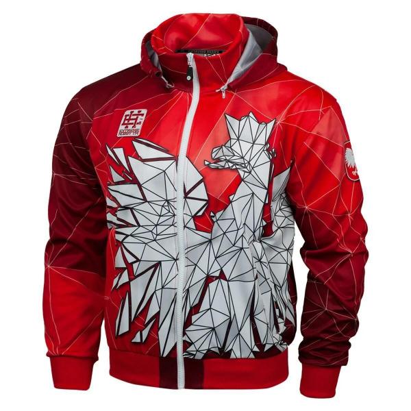 Bluza dziecięca sportowa rozpinana z kapturem EXTREME HOBBY POLSKA
