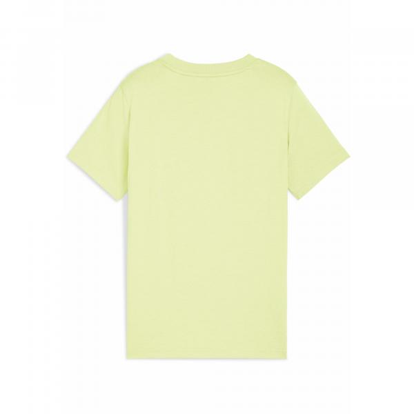 Młodzieżowa koszulka z grafiką i logo No. 1 PUMA Gold Moon Yellow