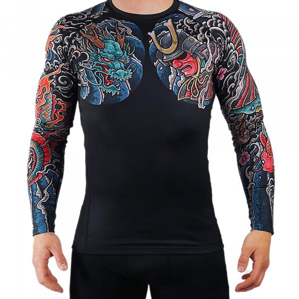 Rashguard męski Ground Game Bushido 3.0