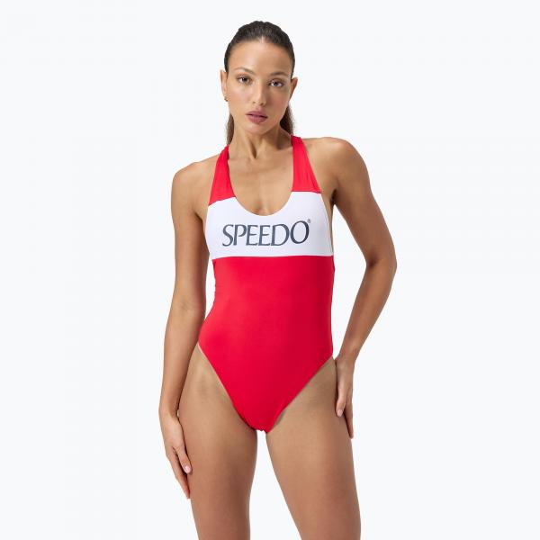 Strój pływacki jednoczęściowy damski Speedo Colourblock Racerback