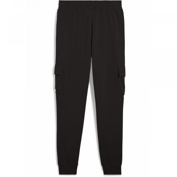 Męskie bojówki z Essentials z logo No. 1 PUMA Black