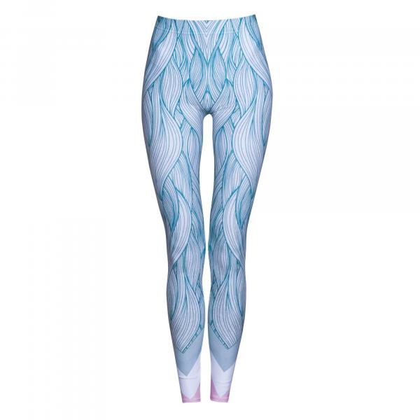 Legginsy sportowe damskie DEEP TRIP Spirulina