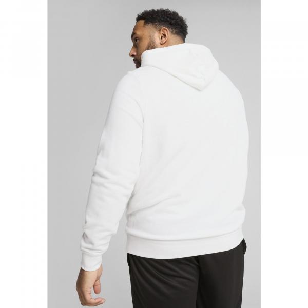 Młodzieżowa bluza z kapturem Essentials z logo No. 1 PUMA White
