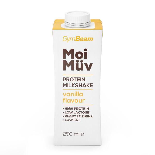 MoiMüv białkowy Milkshake GymBeam 242 ml wanilia