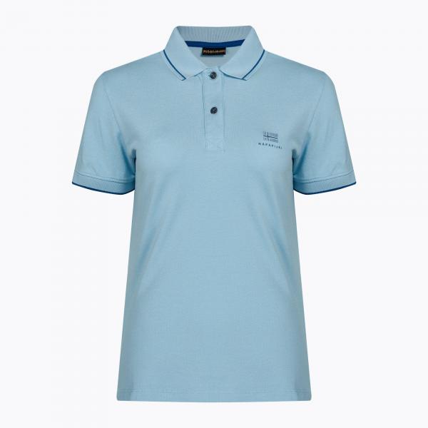 Koszulka polo damska Napapijri E-Nina blue clear M