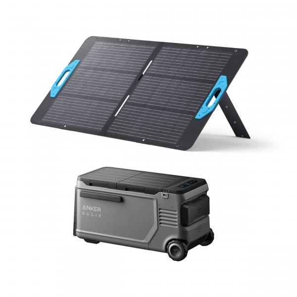 Anker Solix EverFrost2 58L przenośna lodówka z panelem słonecznym 100W