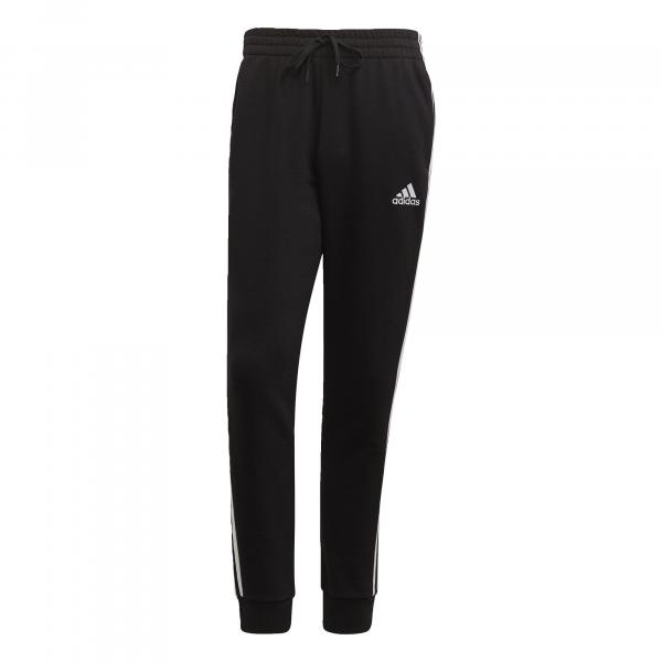 Essentials Fleece Tapered Cuff 3-Stripes Pants